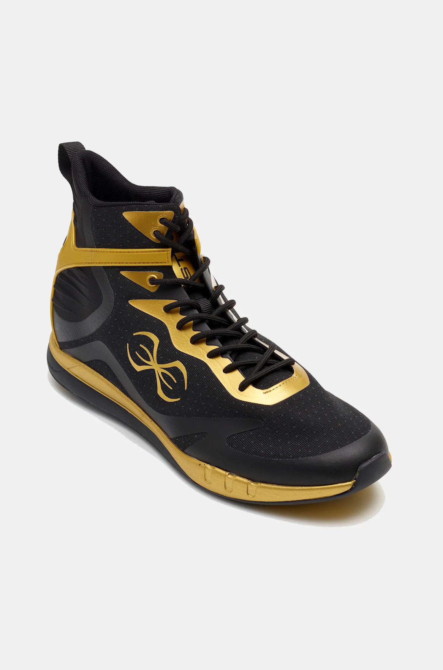 STING Viper Boxing Shoes Gold Black