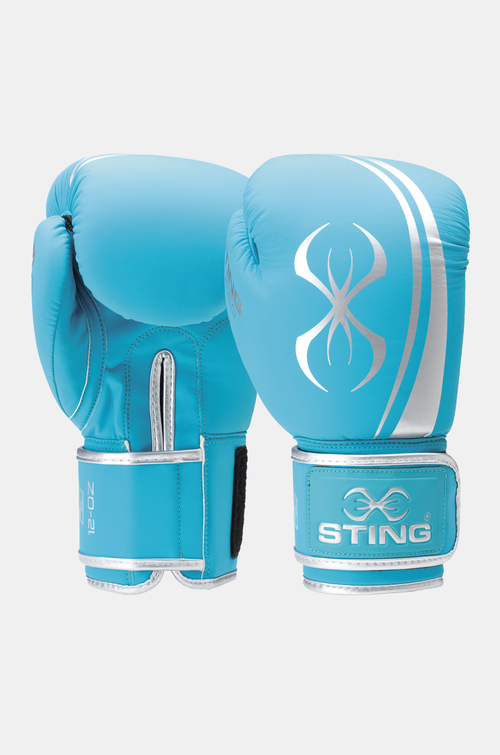 STING Aurora Womens Boxing Glove Blue
