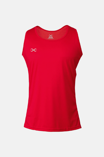 STING Mettle Competition Mens Singlet Red