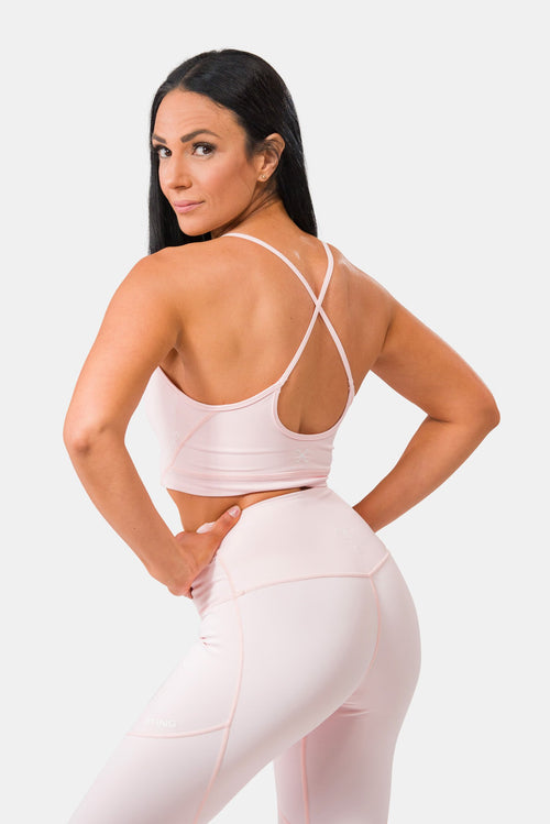 STING Aurora Coral Infinity Sports Bra Pink