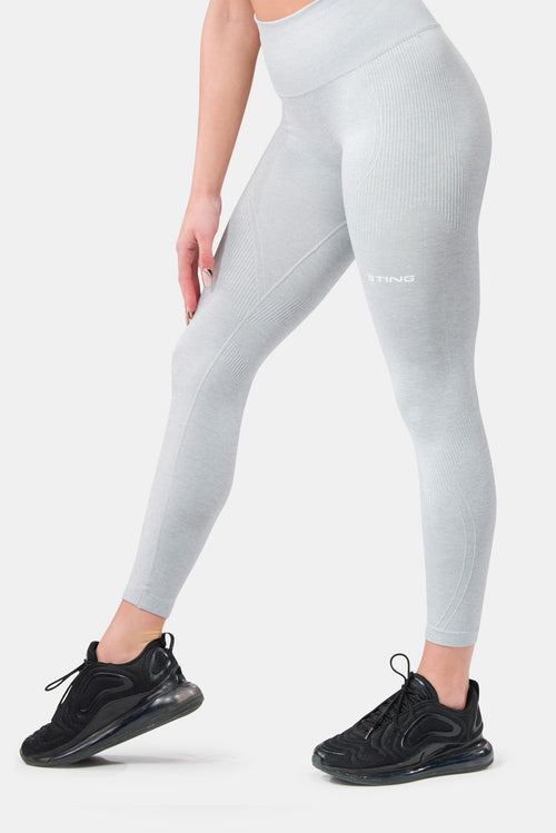 STING Allure Seamless Leggings Grey Marle