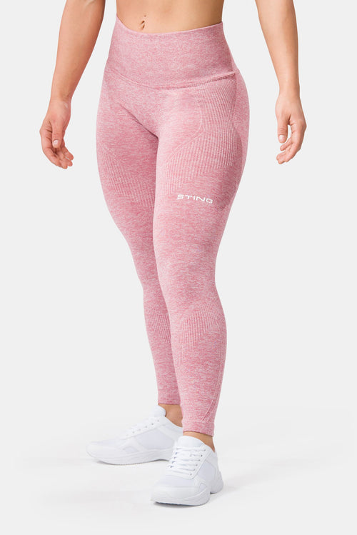 STING Allure Seamless Leggings Pink Marle