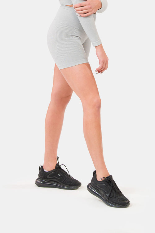 STING Allure Seamless Bike Shorts Grey Marle