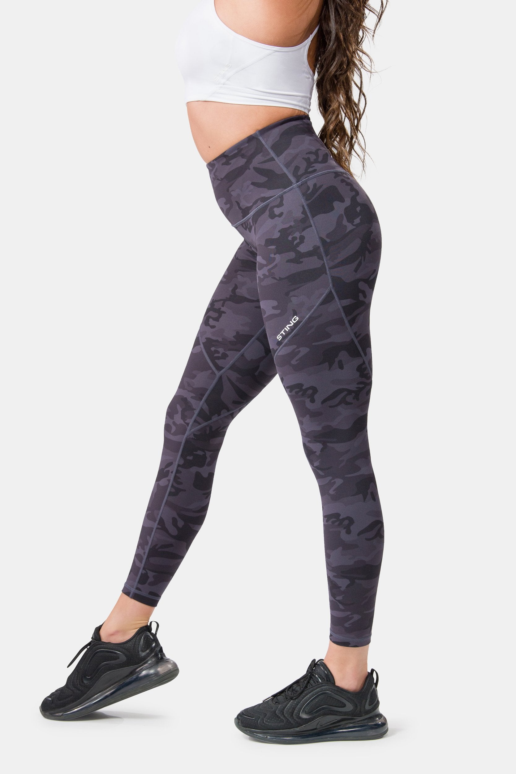 STING Aurora Envy Infinity Sports Bra White