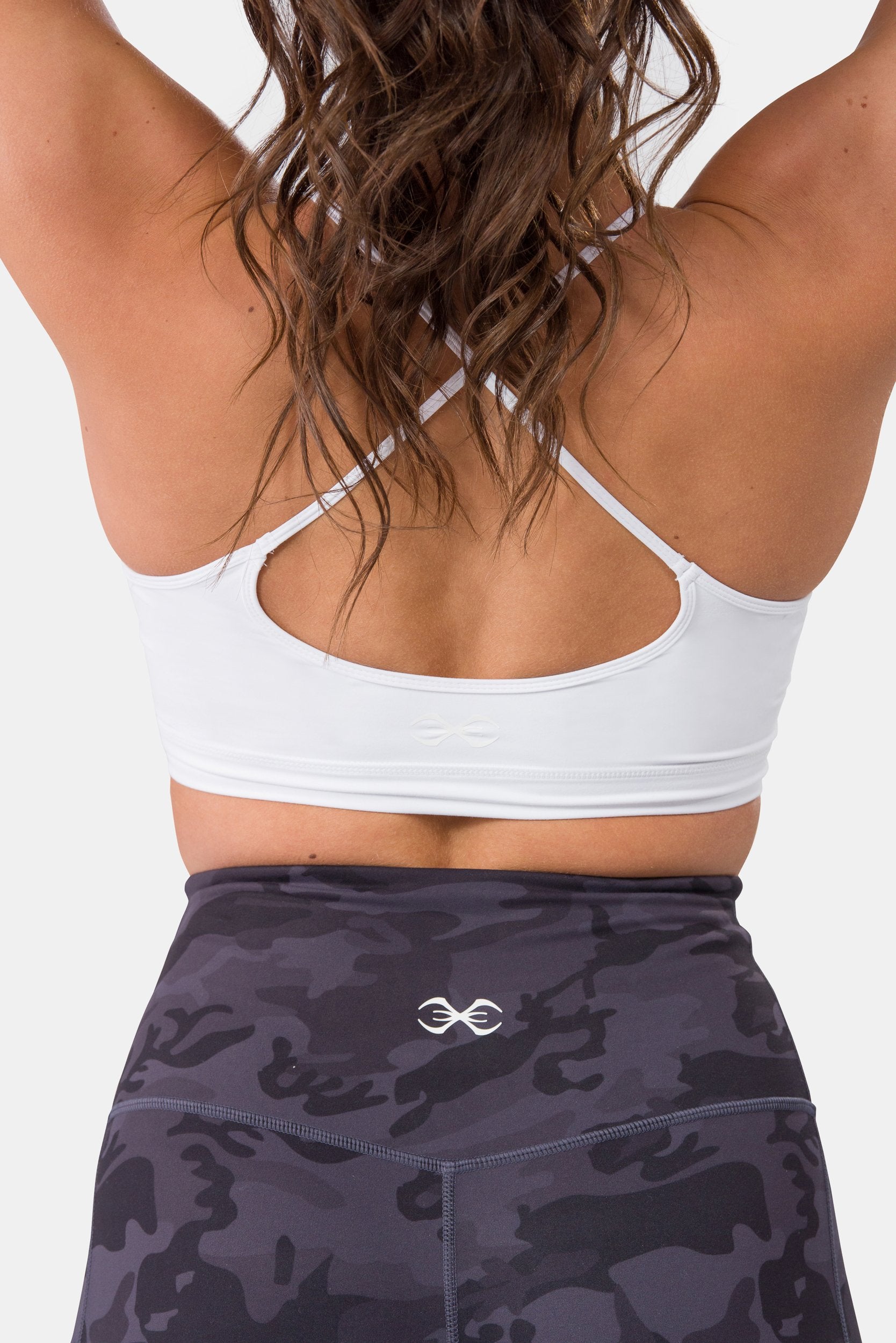 STING Aurora Envy Infinity Sports Bra White