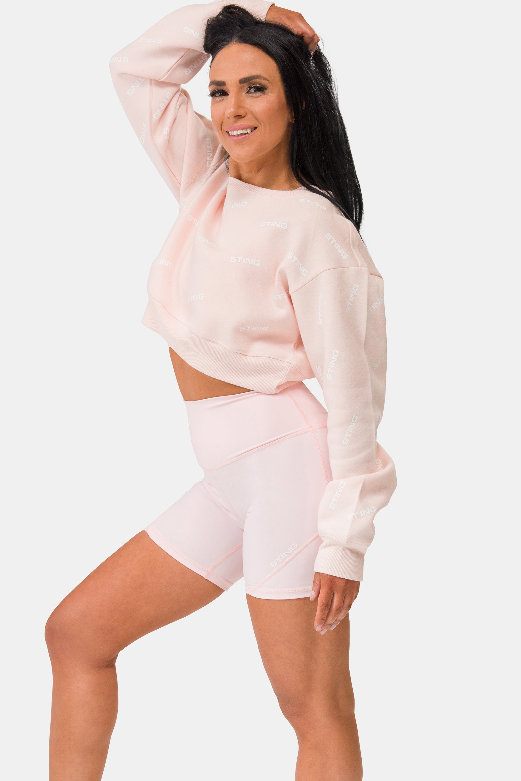 STING Aurora Coral Bike Shorts Pink