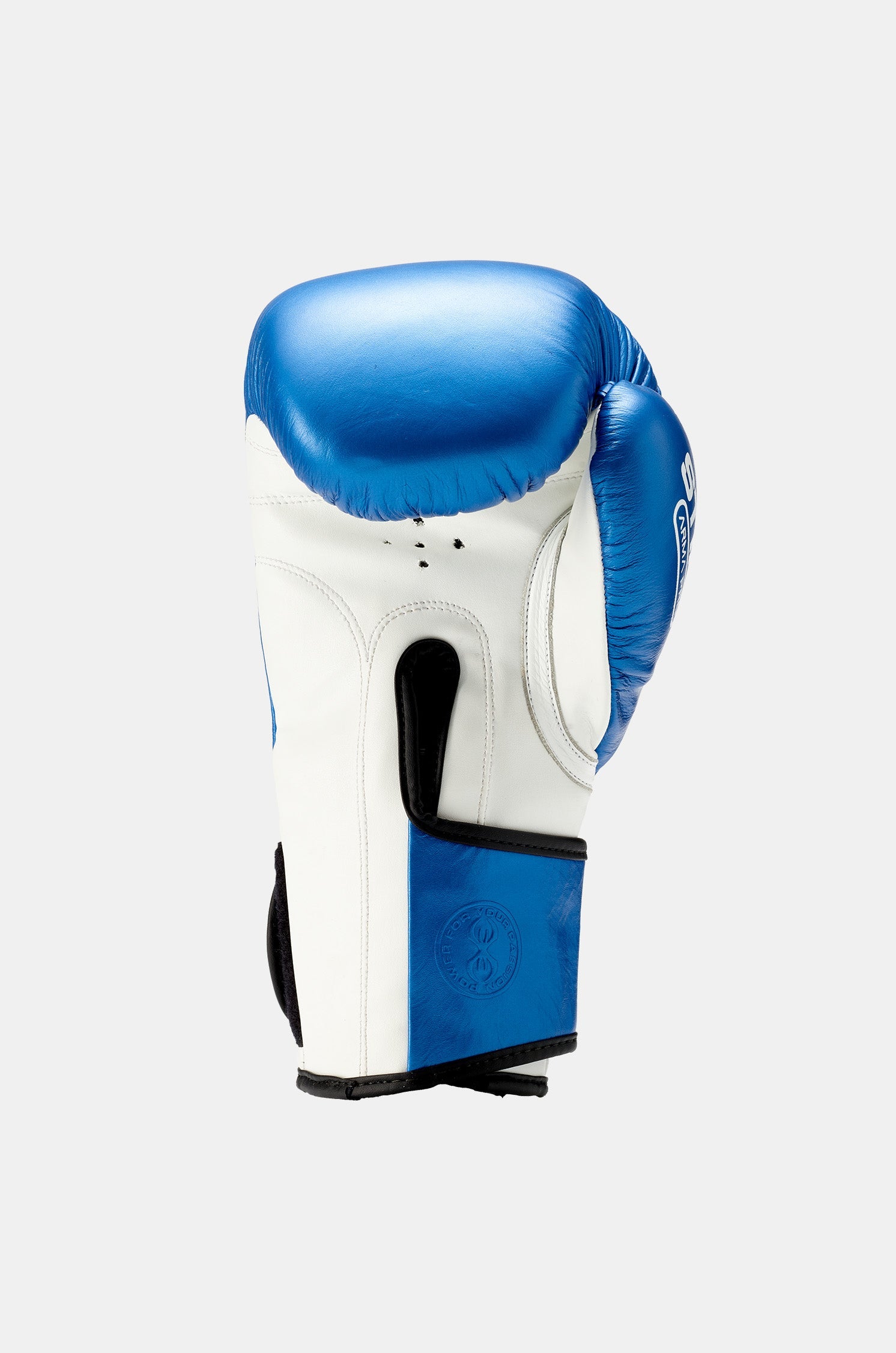 STING Armapro Boxing Gloves White Blue