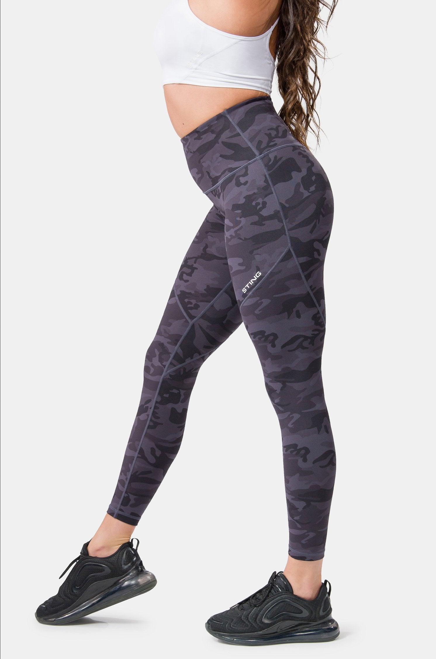 STING Aurora Envy Leggings Black Camo