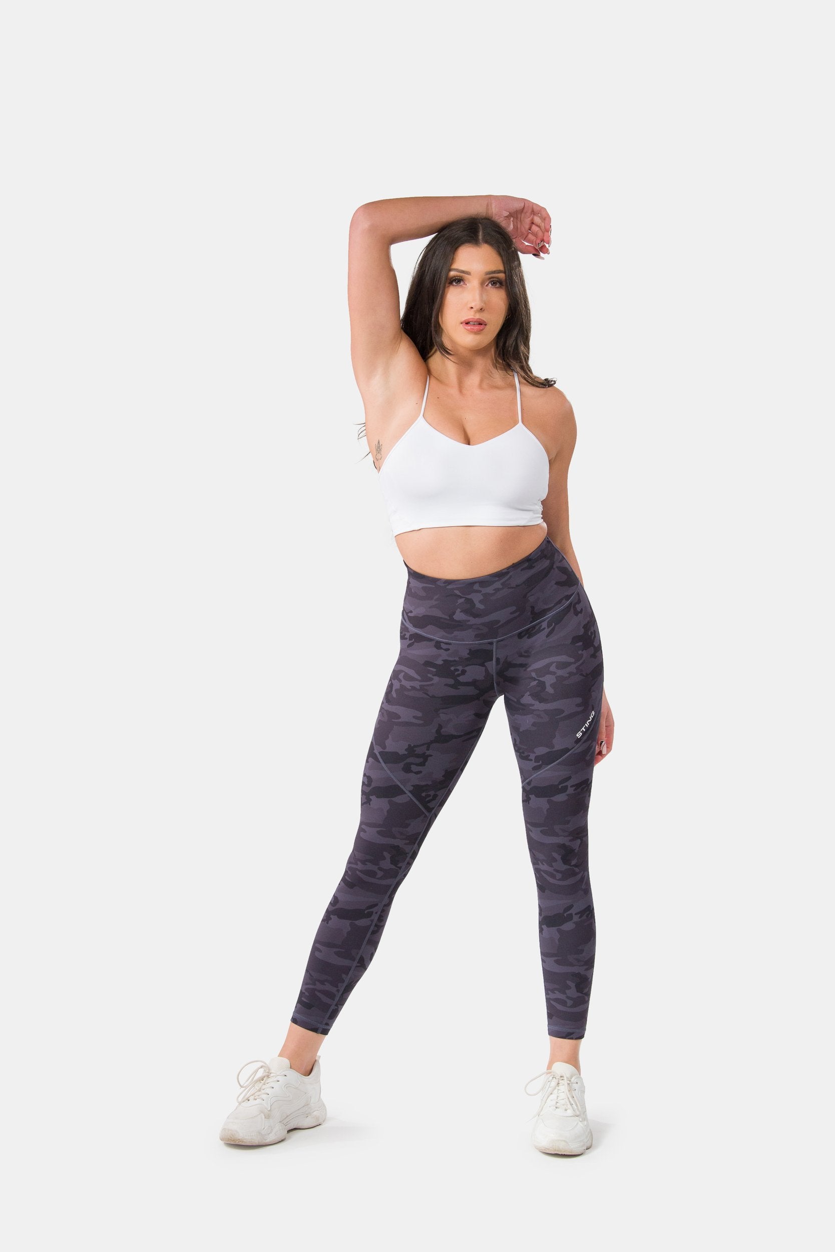 STING Aurora Envy Leggings Black Camo