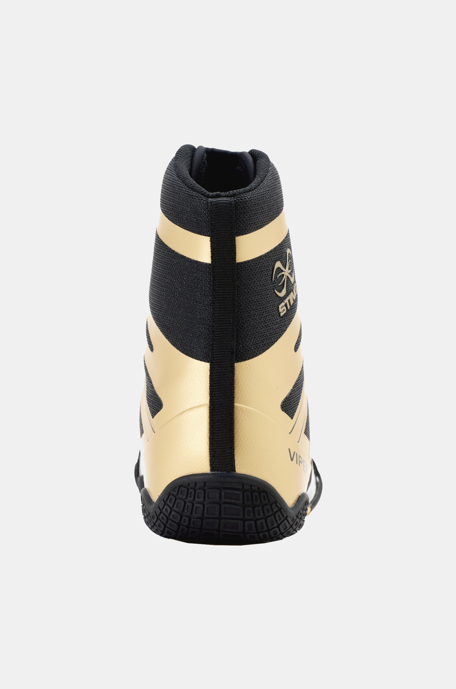 STING Viper Boxing Shoes Black Gold