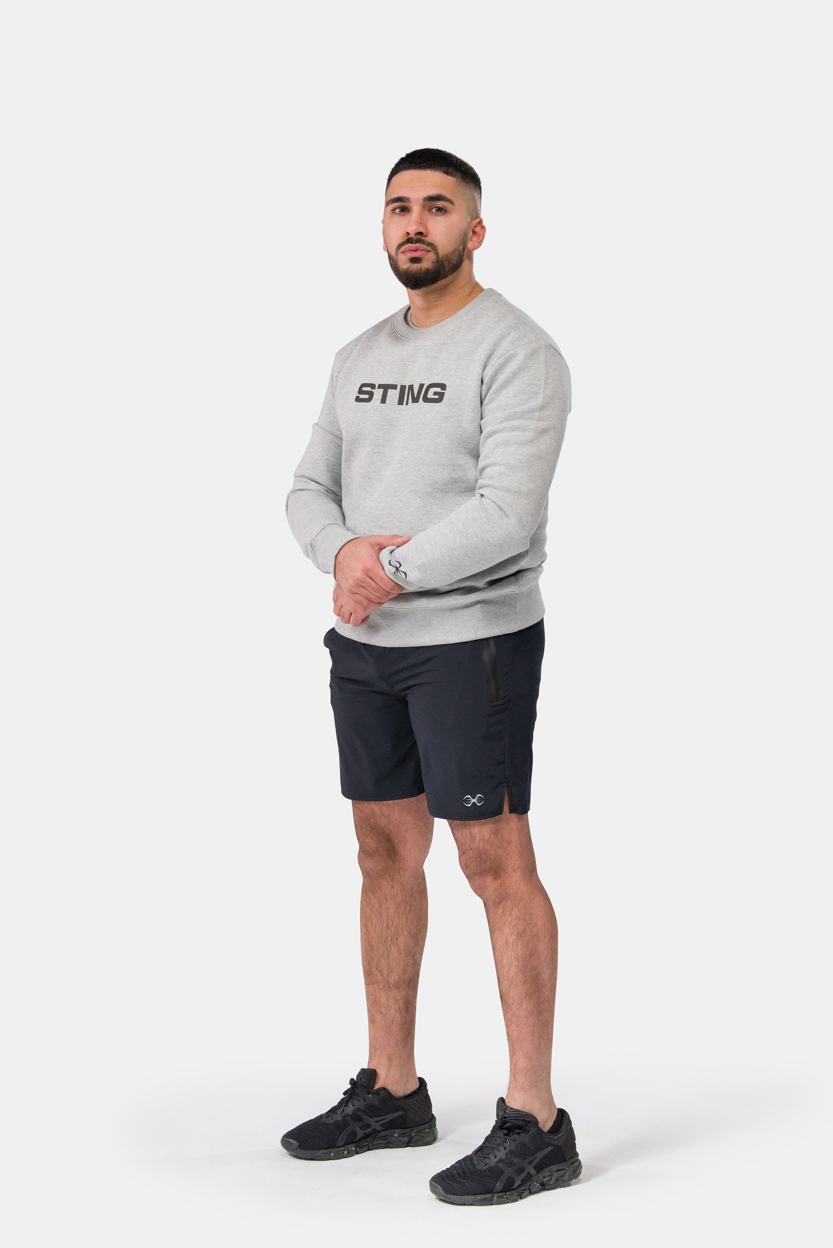 STING Mens Kinetic Shorts Black