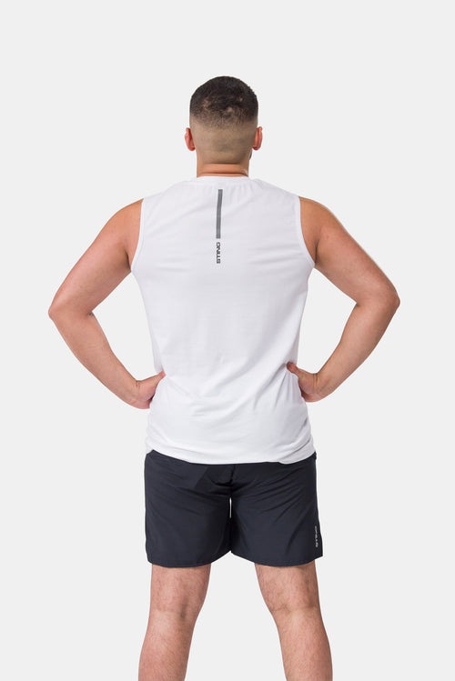 STING Mens Kinetic Singlet White