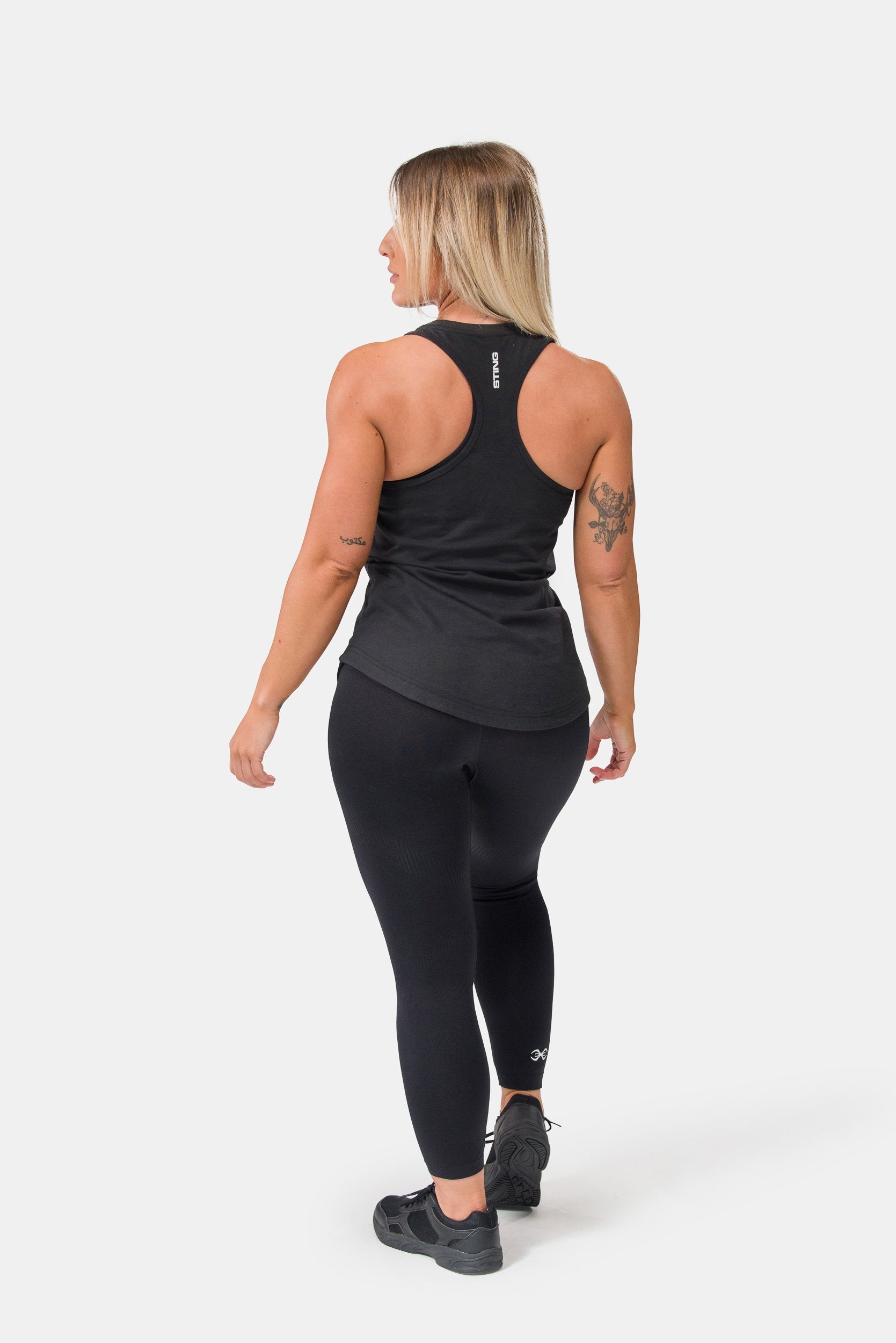 STING Womens Aurora Singlet Black