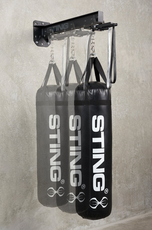 Punching Bag Wall Bracket with Pulley System