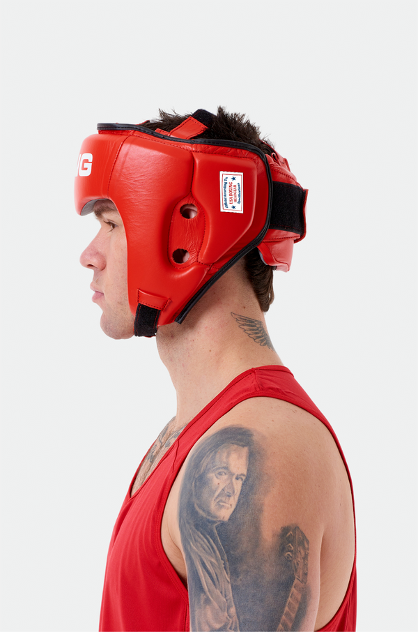 USA Boxing Approved Open Face Head Guard