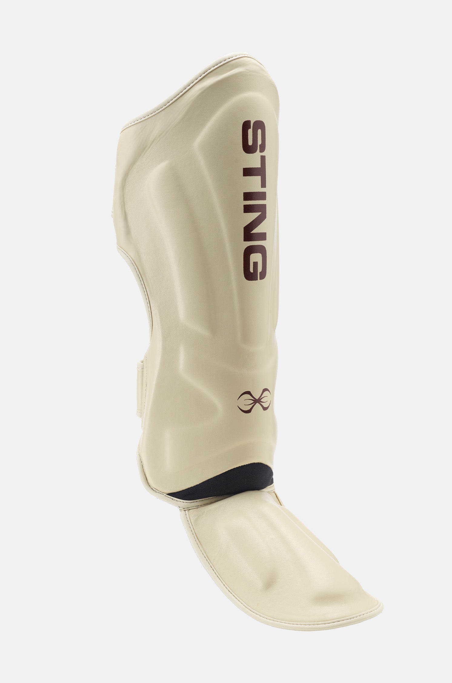 mma protective gear Sting Taipan MMA Shin and Foot Protector Beige/Brown / L