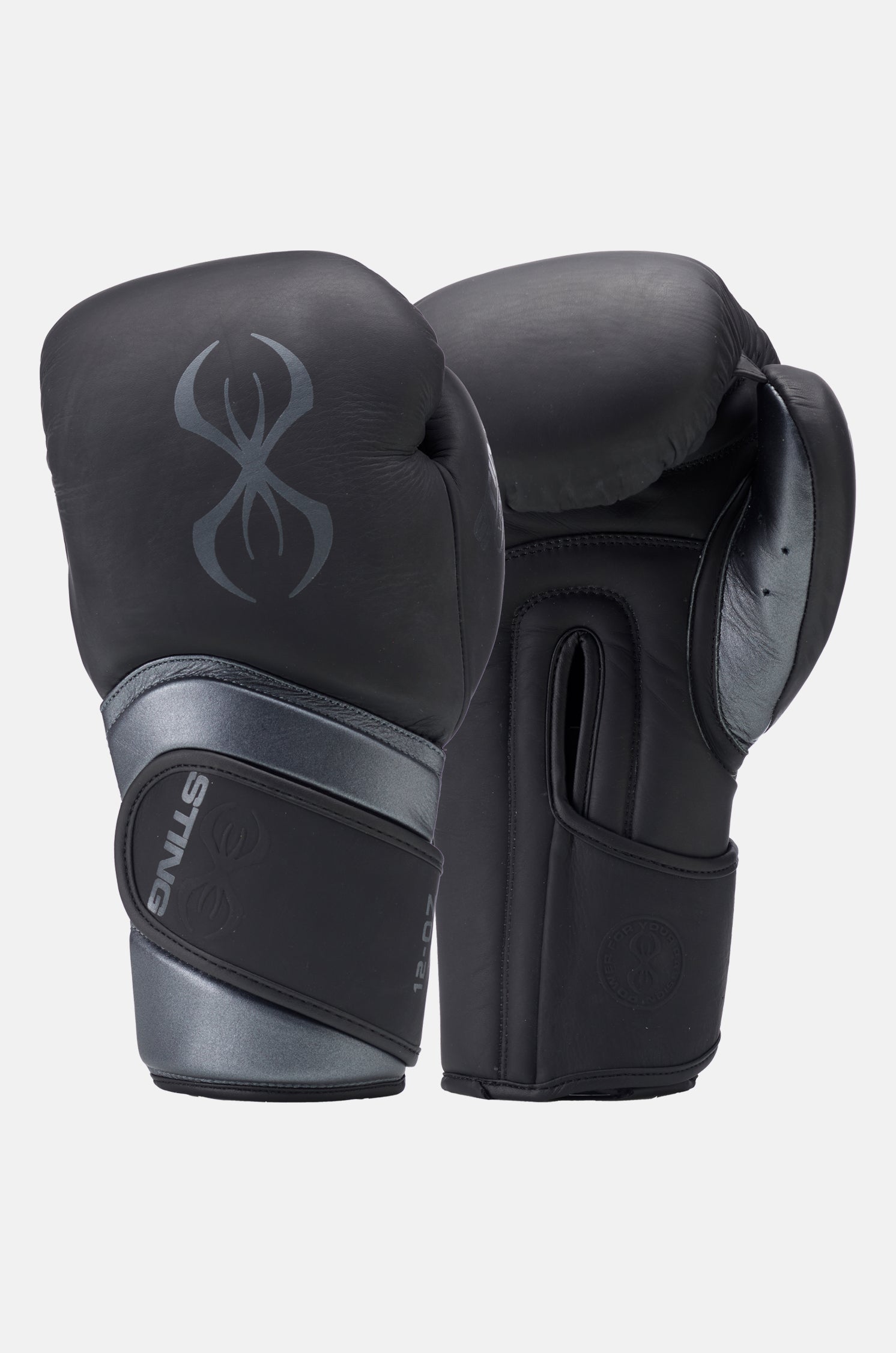 viper-gtx 2.0 tour handschuh Sting Viper X Sparring Gloves, Black/Grey / 16oz