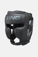 STING Viper Gel Full Face Head Guard-Black/Grey