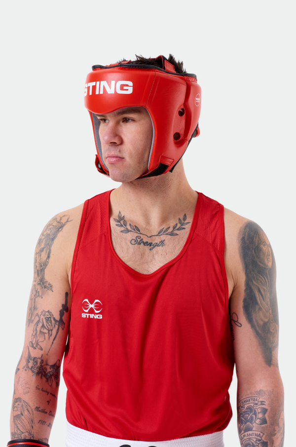 USA Boxing Approved Open Face Head Guard