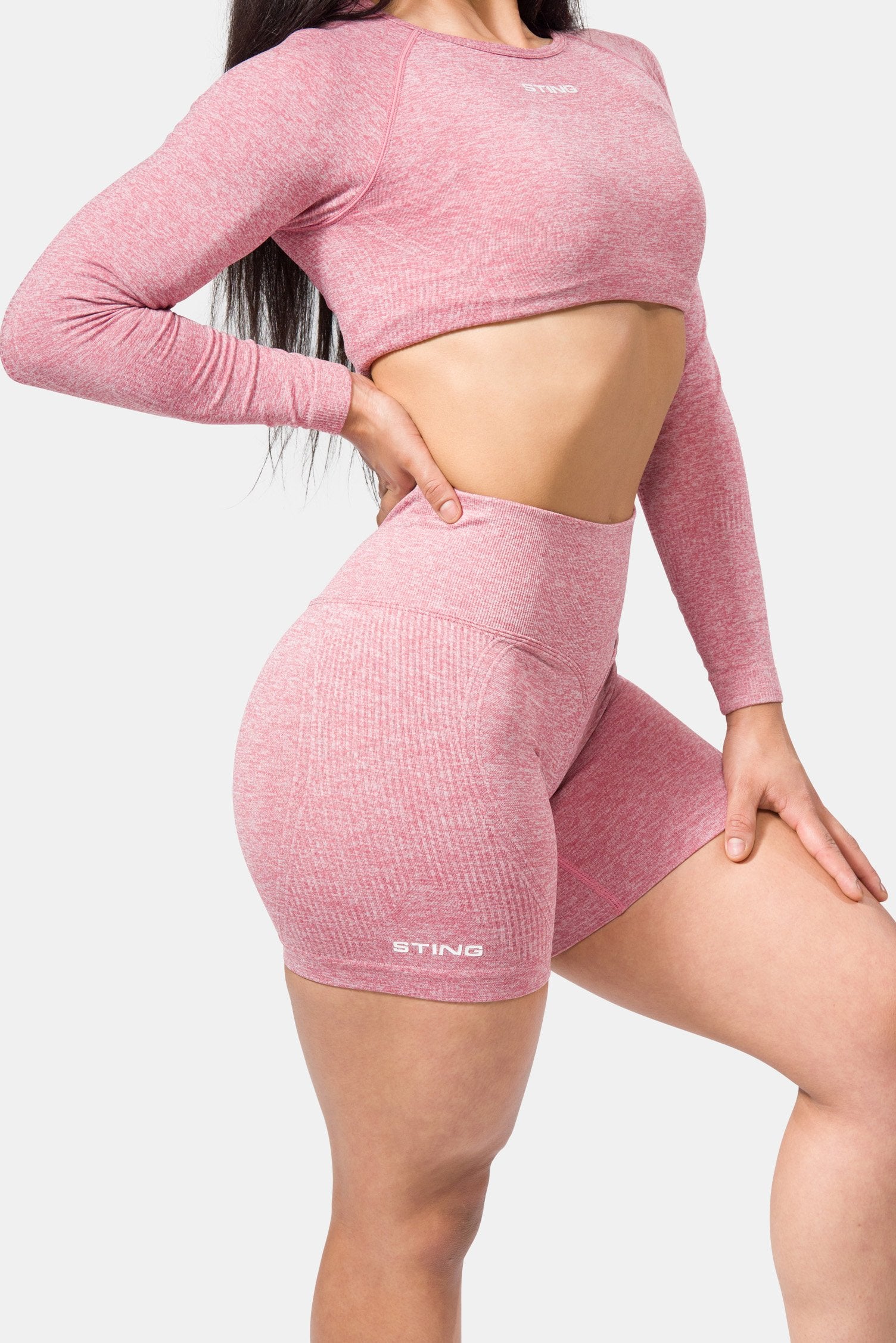 STING Allure Seamless Long Sleeve Pink Marle