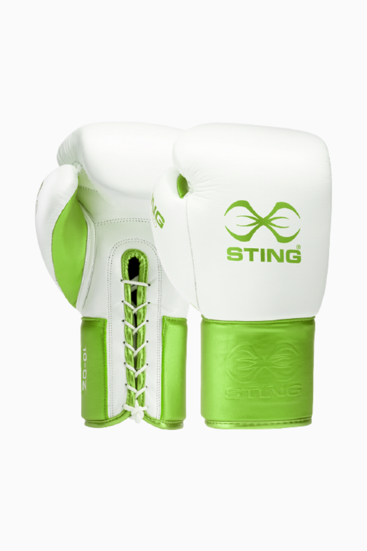 Sting Custom Evolution Lace Up Boxing Gloves