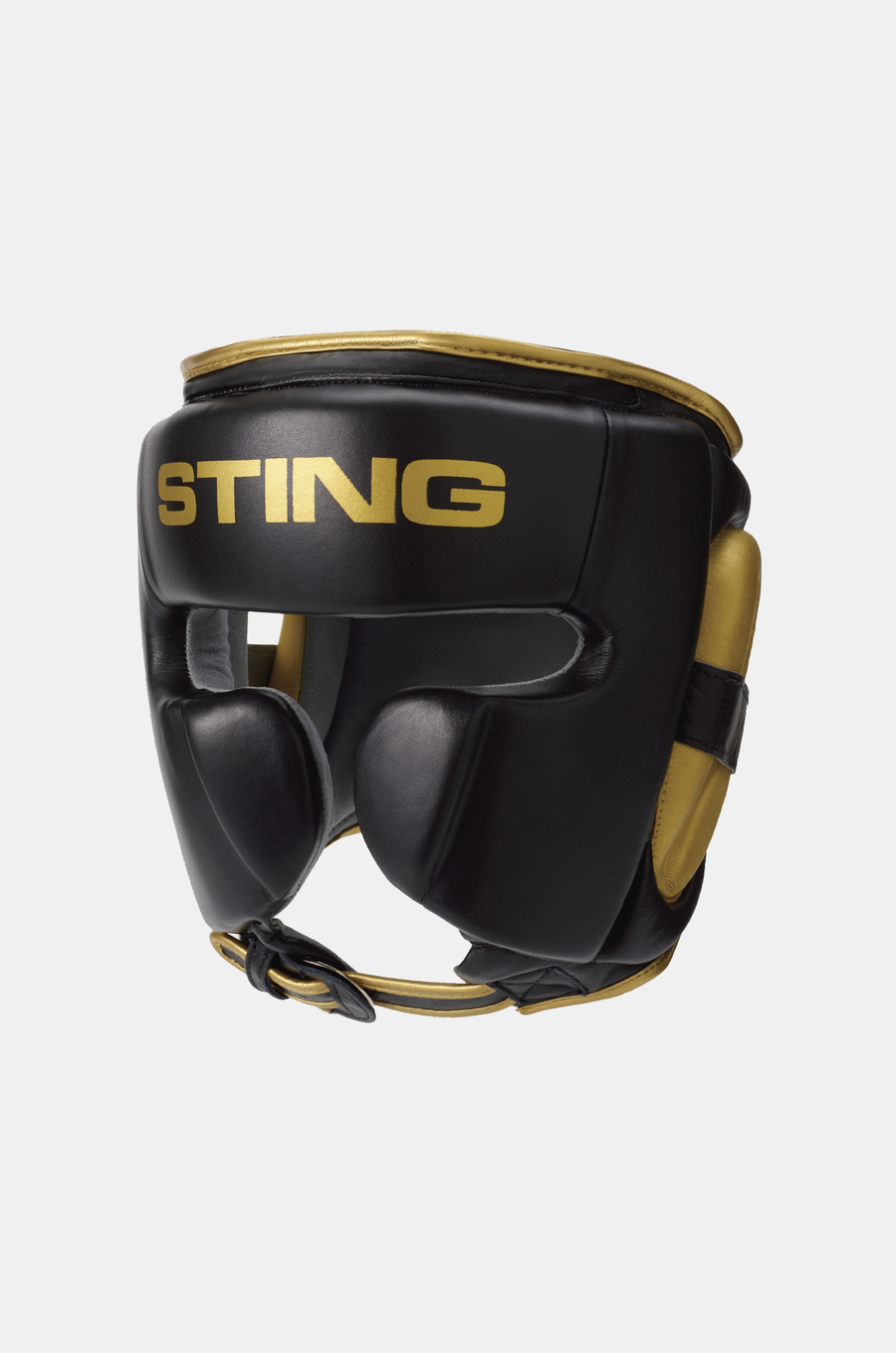 Viper Gel Full Face Head Guard Black Gold