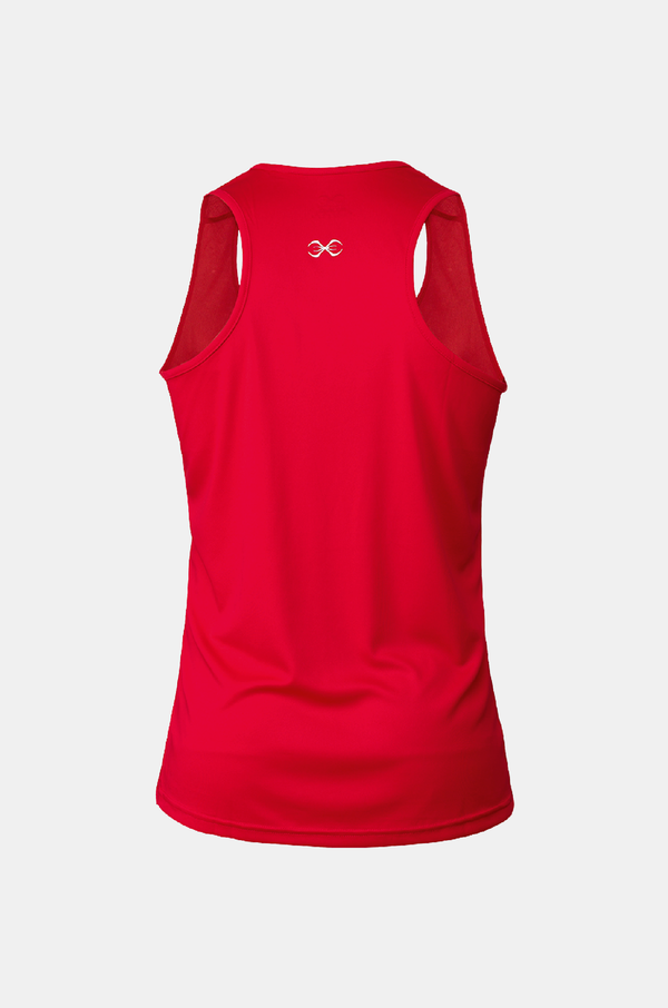 STING Mettle Competition Mens Singlet Red